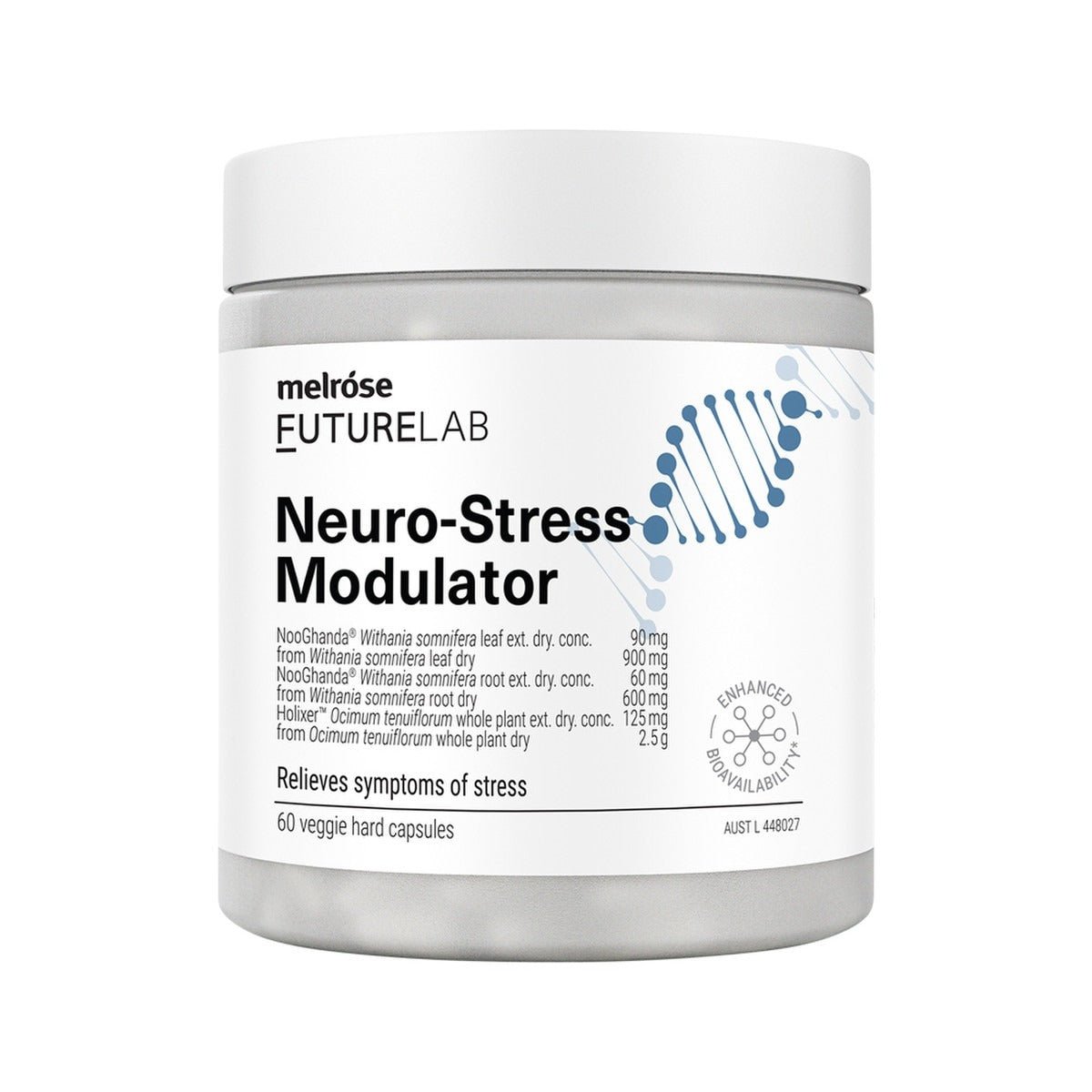 Melrose FutureLab Neuro - Stress Modulator 60vc - Alkaline World