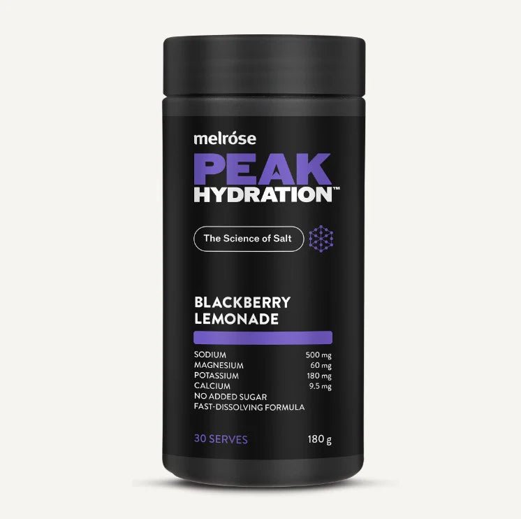 Melrose Peak Hydration Blackberry Lemonade 180g - Alkaline World