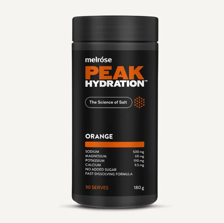 Melrose Peak Hydration Orange 180g - Alkaline World