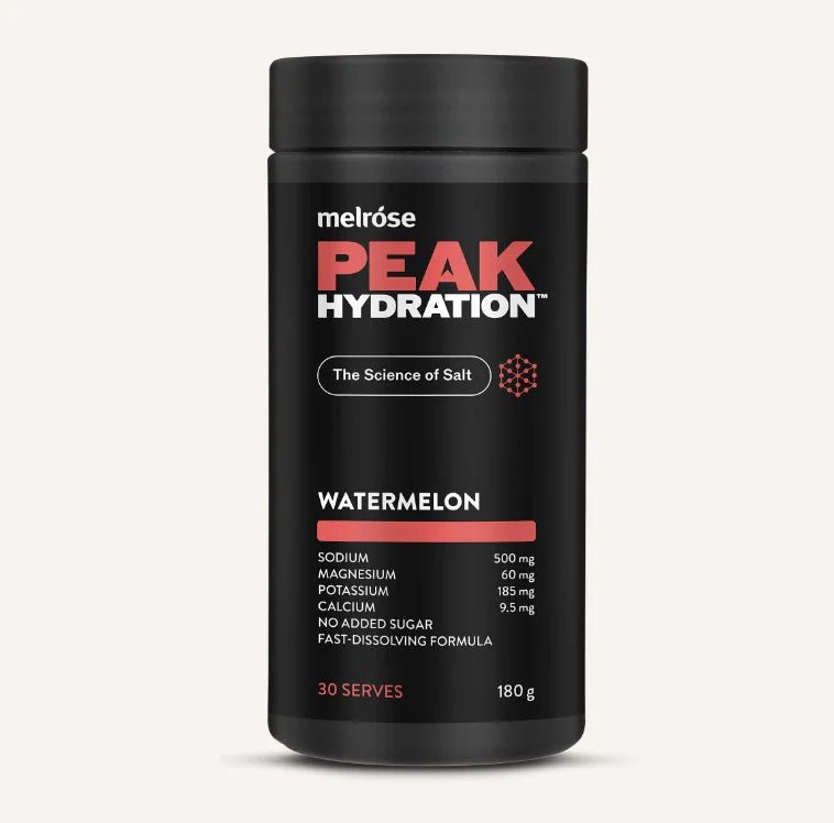 Melrose Peak Hydration Watermelon 180g - Alkaline World