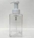 Clear 450 ml foaming bottle from Miracle II Australia, showcasing its superior quality and durable design.