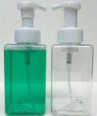 Clear 450 ml Miracle II Australia foaming bottle for cleaning and personal care, featuring a superior quality design.