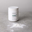 Modere Magnesium Powder in a 150g container, showing the white powder and packaging for nutritional supplement use.