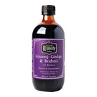 Bottle of Natural Remedy Ginseng Ginkgo Brahmi Concentrate 500ml, herbal tonic with ginseng, ginkgo, and brahmi herbs.