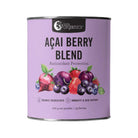 Nutra Organics Organic Acai Berry Blend in a 200g package, featuring vibrant acai berries and natural superfood ingredients.