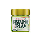 Peppertux Turkish Pistachio Cream jar showing creamy pistachio spread in 200g container, highlighting the product's texture and packaging.