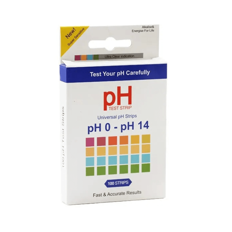 PH Test Strips for Saliva and Urine, 100 strips - Alkaline World