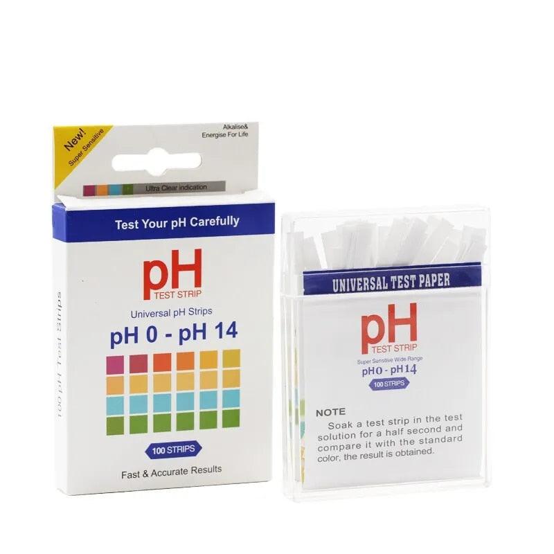 PH Test Strips for Saliva and Urine, 100 strips - Alkaline World