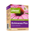 Planet Organic Organic Herbal Tea Echinacea Plus x 25 Tea Bags - Alkaline World