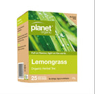 Planet Organic Organic Herbal Tea Lemongrass x 25 Tea Bags - Alkaline World