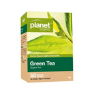 Planet Organic Organic Tea Green Tea x 50 Tea Bags - Alkaline World