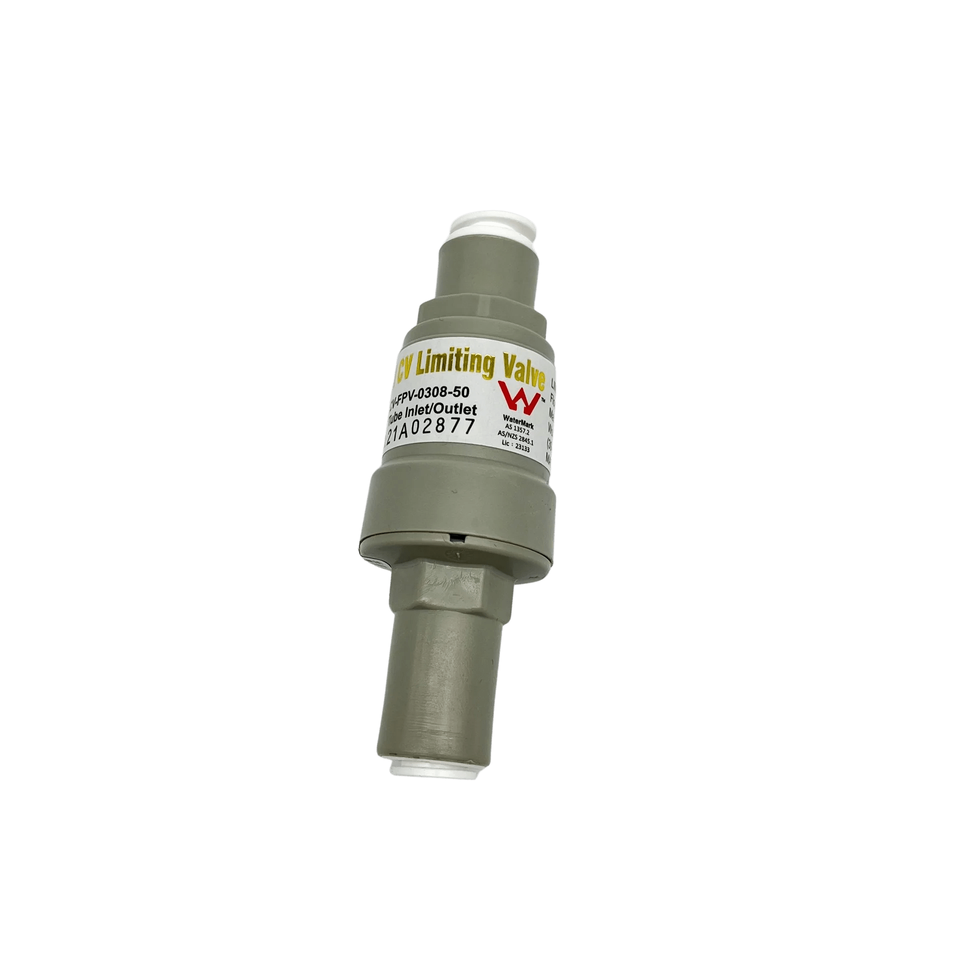 Pressure Limiting protection Valve With Dual Check Valve 1/4" Quick OD, 50 psi - Alkaline World