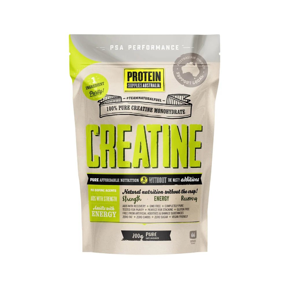 Protein Supplies Australia (Performance) Creatine Pure 200g - Alkaline World