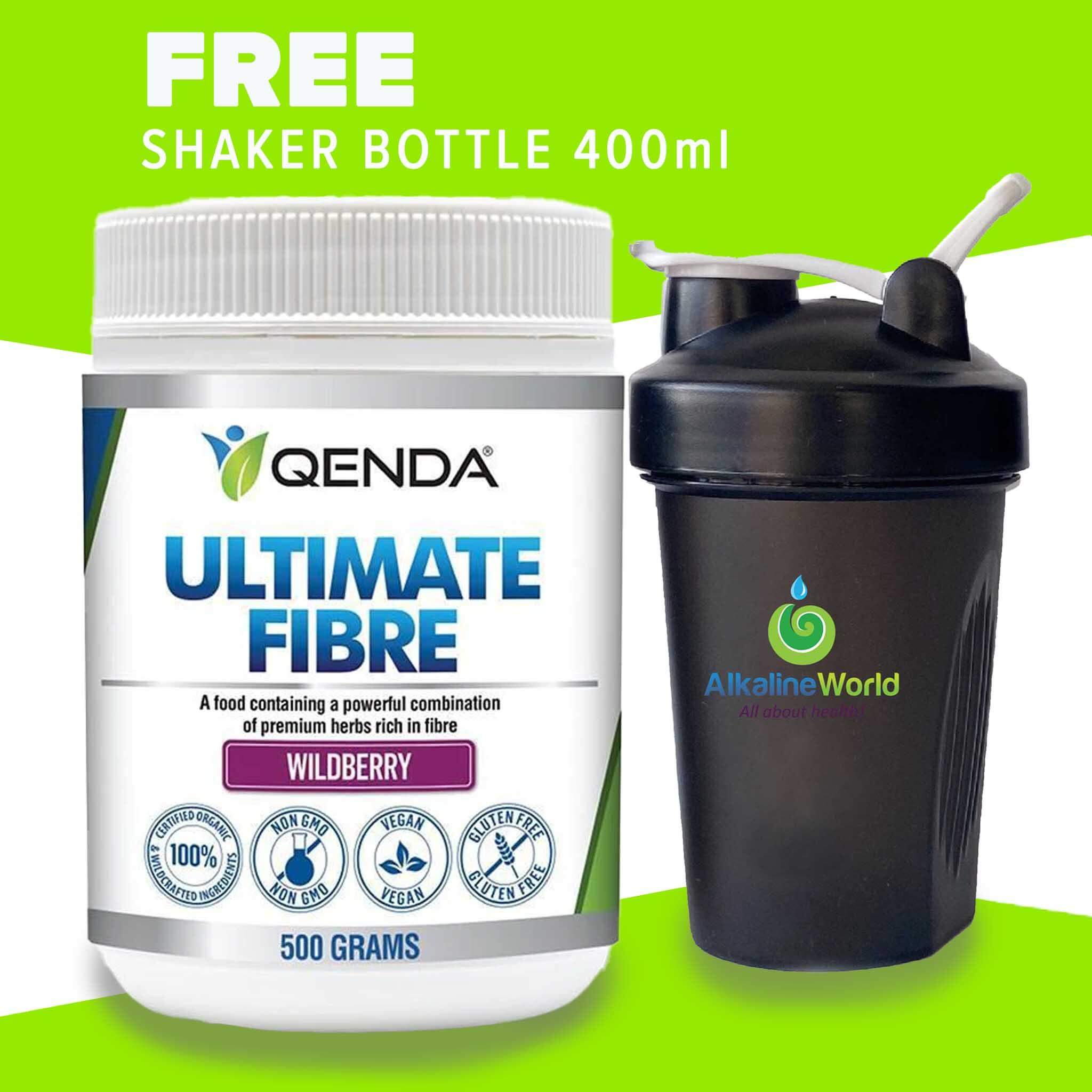 QENDA Ultimate Fibre - Organic Wildberry Flavour - 500g - Alkaline World