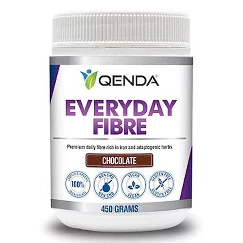 QENDA Everyday Fibre - Chocolate Flavour 450g - Alkaline World