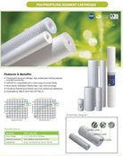 Replacement Filter Set for Whole House System 10" x 4.5" - Alkaline World
