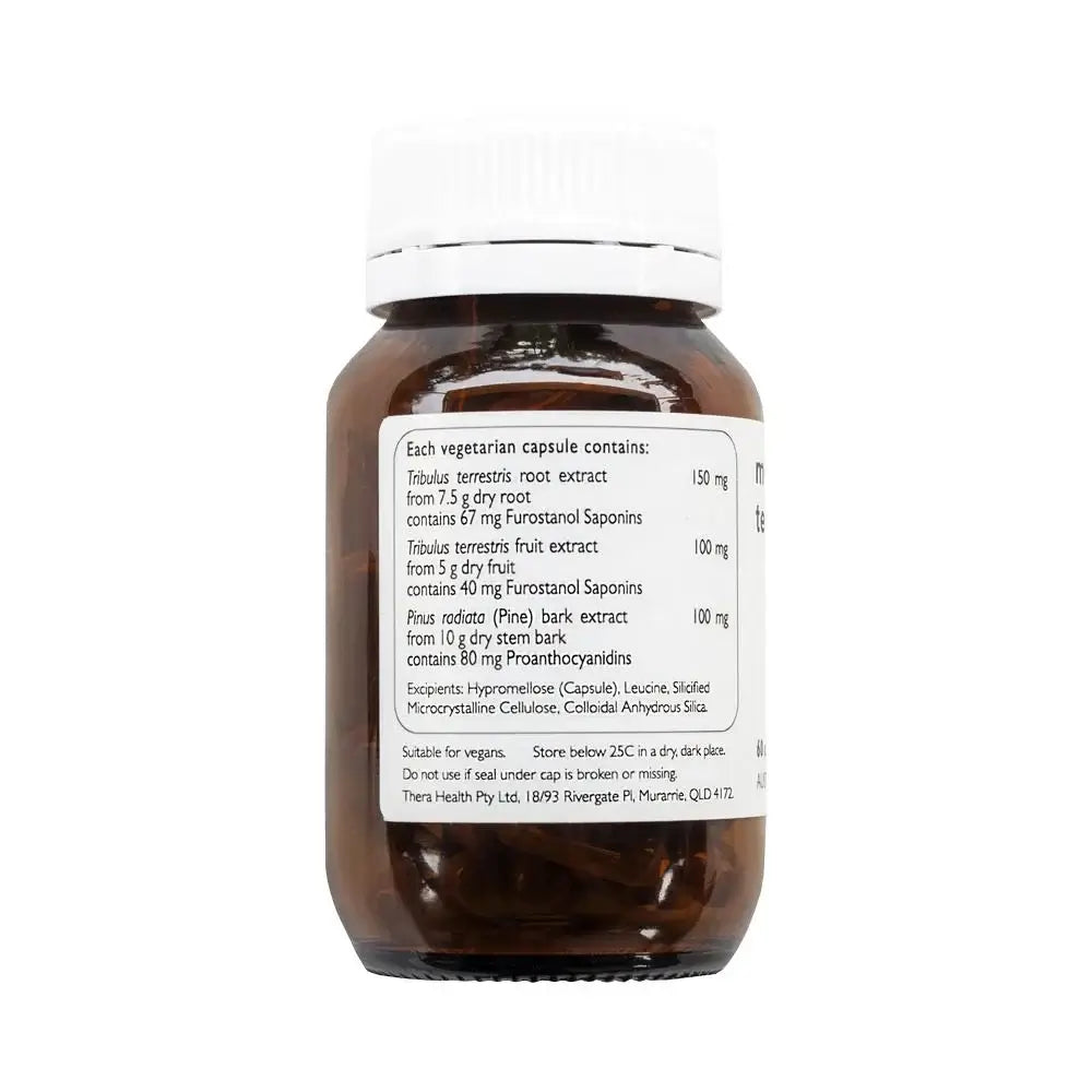 TheraPure My Testosterone supplement by RN Labs, showing the product container with label and branding.