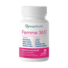 Seipel Health Femme 365 female hormone supplement bottle with label, 60 capsules, designed to support hormonal balance and health.