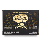 Shilajit 60 Dry Drops Altai "Golden Mountains" Siberian Green - Alkaline World