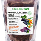 Siberian Green Aronia Black Chokeberry Powder with Sea Buckthorn berry powder, superfood supplement for a healthy diet in Australia.