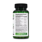 Siberian Green Herbal Kidney Detox capsules featuring cranberry, birch, and juniper herbs in a clear bottle with 60 capsules.