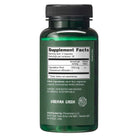 Siberian Green Siberian Wild Dandelion Root Capsules, 1500mg vegan supplement for liver support, in a bottle with capsules visible.