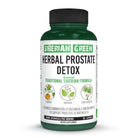 Siberian Green Herbal Prostate Detox capsules in a bottle, natural herbal supplement for prostate health, 60 capsules.