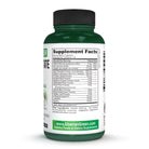 Siberian Green Herbal Prostate Detox capsules, 60-count, showing the herbal supplement bottle with green label and capsules inside.