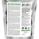 Siberian Green Sea Buckthorn Tea in a 100g package, featuring vibrant orange sea buckthorn berries and tea leaves.