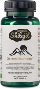 Siberian Green Vegan Golden Altai Mountains Pure Shilajit Count Premium Trace Minerals 90 Caps - Alkaline World