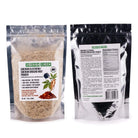 Siberian Green Siberian Ginseng dried root powder in a 200g package, showcasing the finely ground herbal supplement.