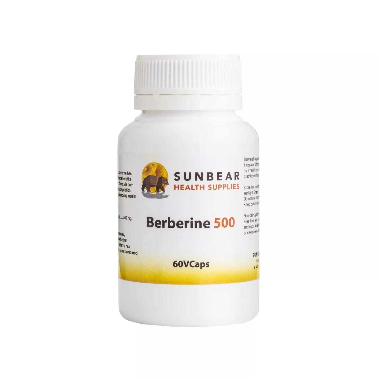 Sunbear Berberine 500 – 60 Caps - Alkaline World