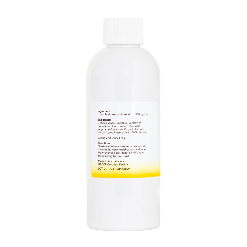 Sunbear High Potency 1000 mg Liposomal Vitamin C 200ml - Alkaline World