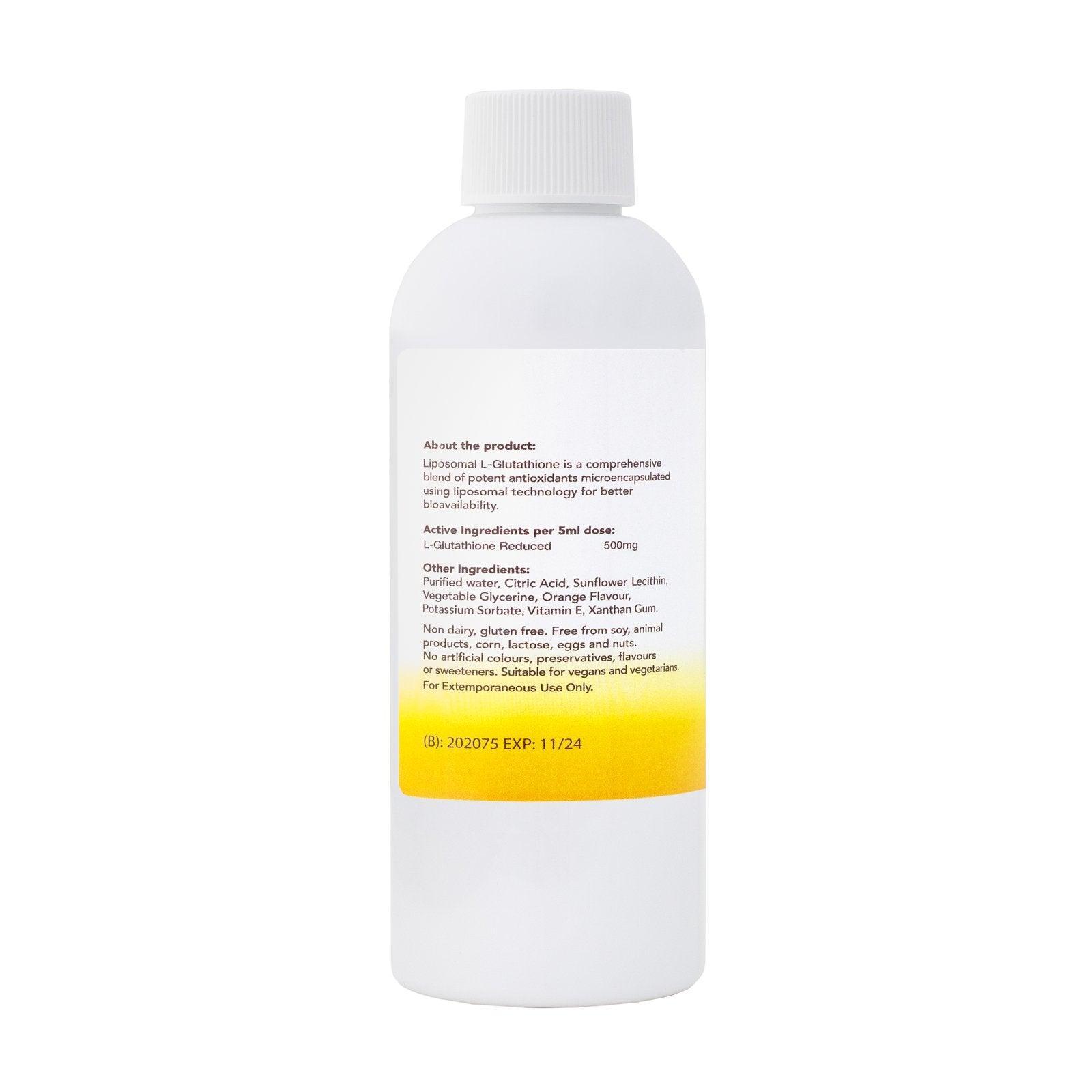 Sunbear Liposomal Antioxidant – Glutathione – 200ml - Alkaline World
