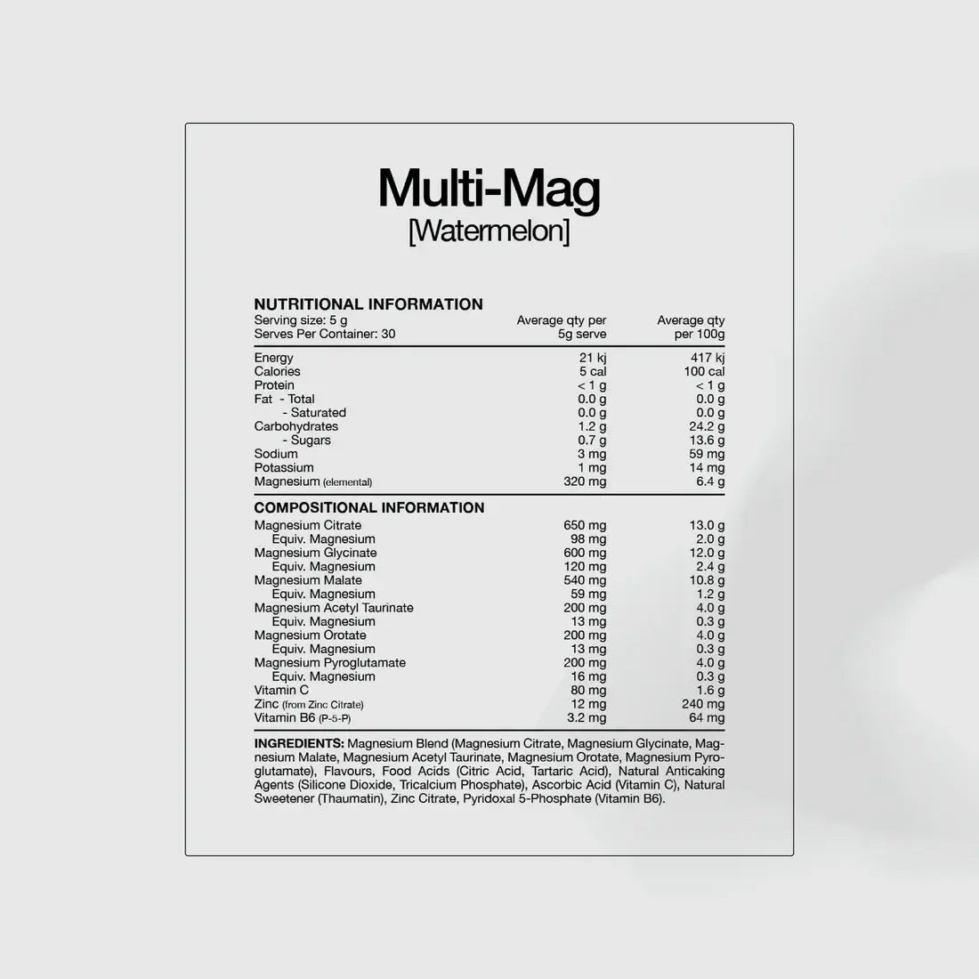 SWITCH NUTRITION Perform Multi-Mag Raspberry 150g - Alkaline World