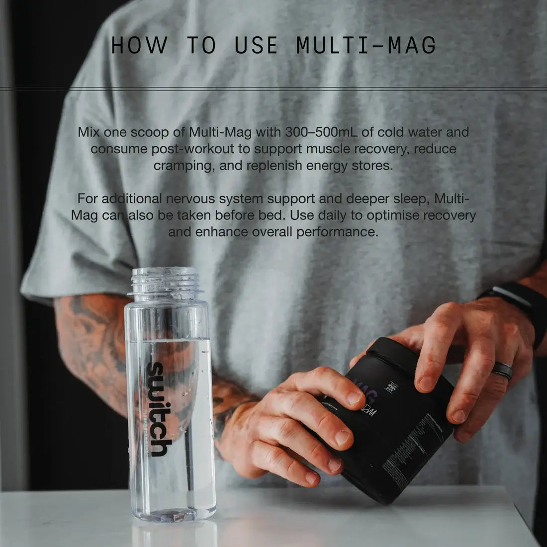 SWITCH NUTRITION Perform Multi-Mag Raspberry 150g - Alkaline World