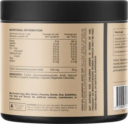 Switch Nutrition TUDCA 60 Caps - Alkaline World