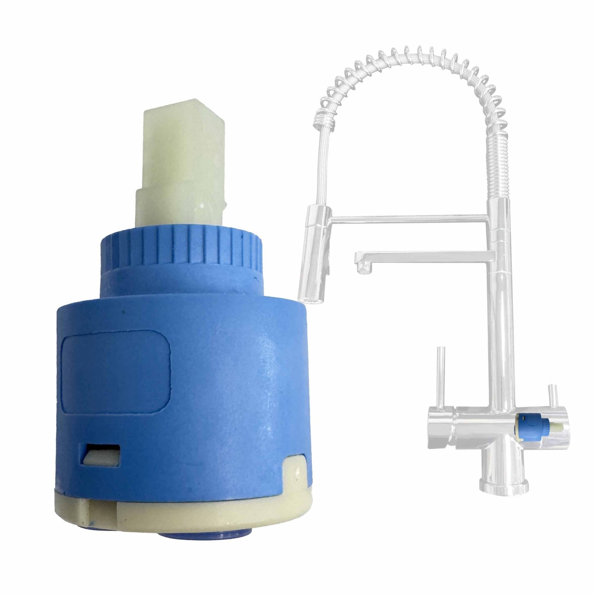 Tap Cartridge Hot & Cold Spring Style Tap - Alkaline World