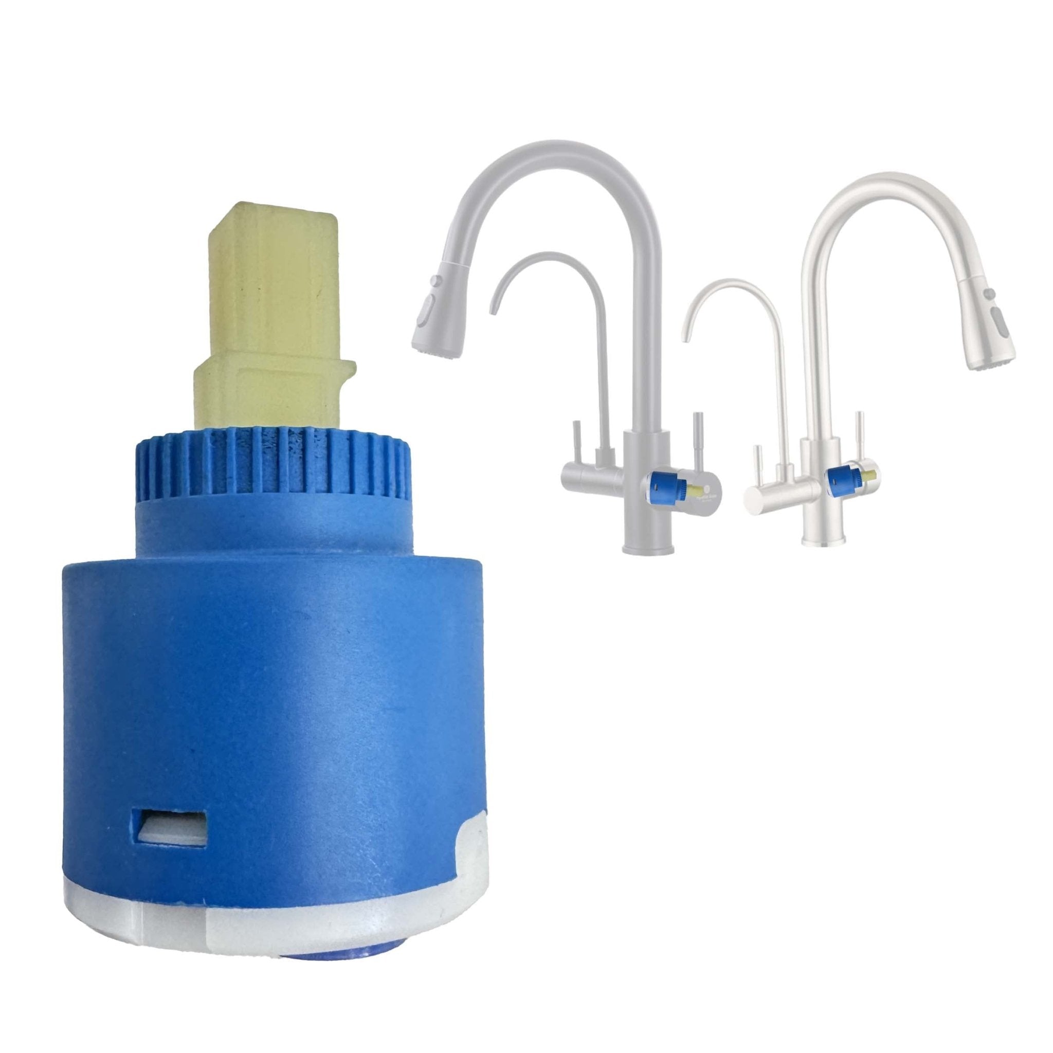 Tap Cartridge Hot/Cold Dual Spout Tap - Alkaline World