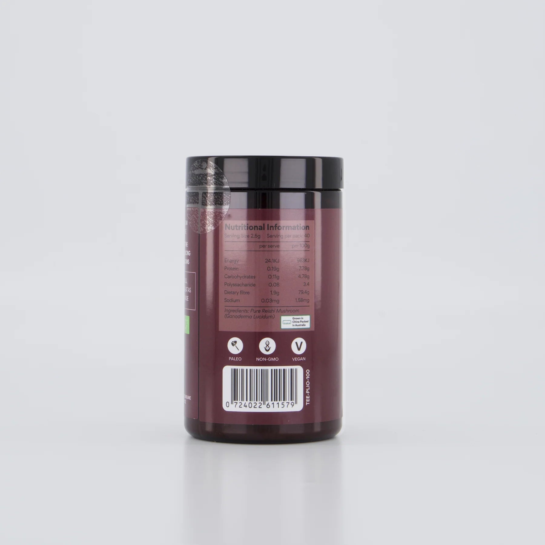 Teelixir Organic Pure Reishi Mushroom 100g - Alkaline World
