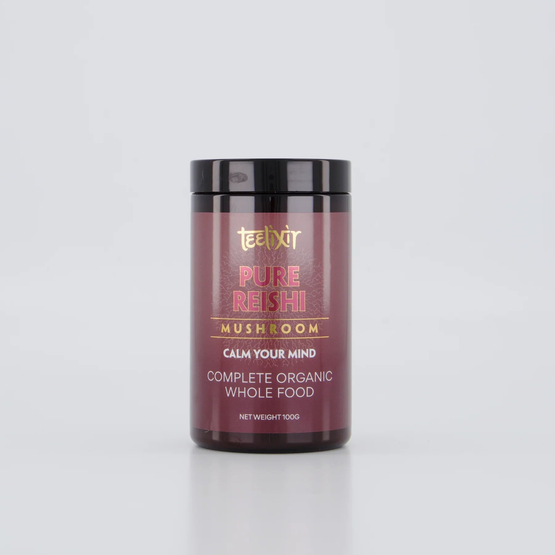 Teelixir Organic Pure Reishi Mushroom 100g - Alkaline World