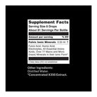 Teelixir Fulvic Acid Minerals supplement bottle showing 30ml size, designed for detox and mineral supplementation.