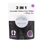 Vesuvio Lavender Detox Foot Patch and Sleep Aid, natural foot patches with lavender for detox and relaxation.