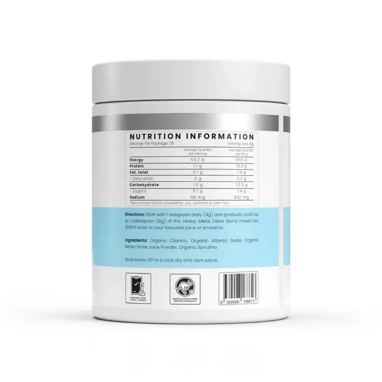 Vesuvio Heavy Metal Detox Blend 200g - Alkaline World