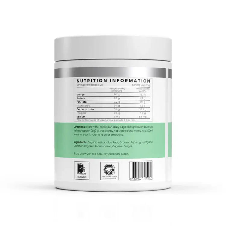 Vesuvio Kidney Aid Detox Blend 200g - Alkaline World