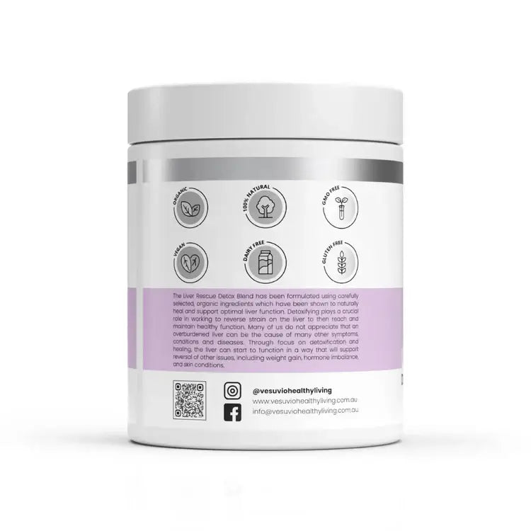 Vesuvio Liver Rescue DETOX Blend 200G - Alkaline World