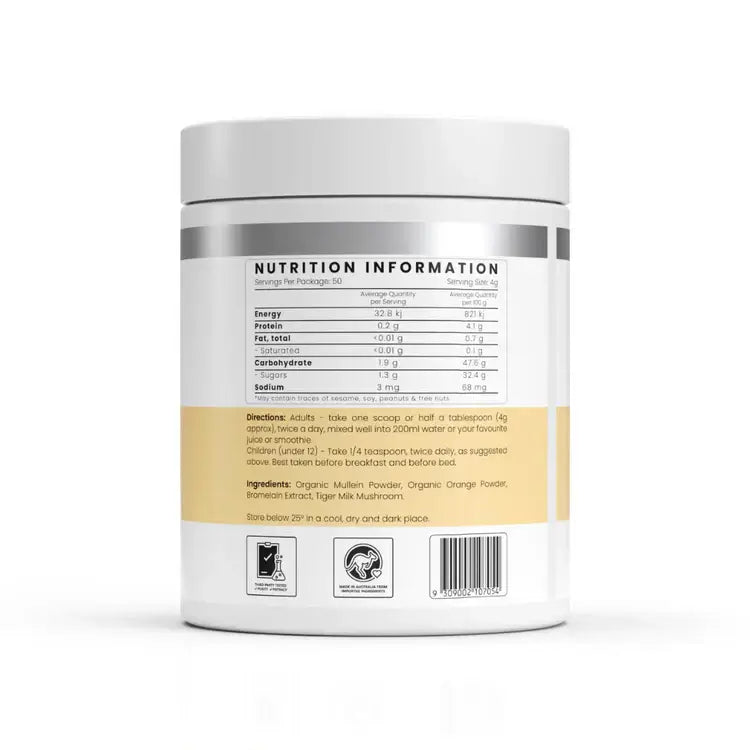 Vesuvio Lung Fresh Detox Blend 200g - Alkaline World