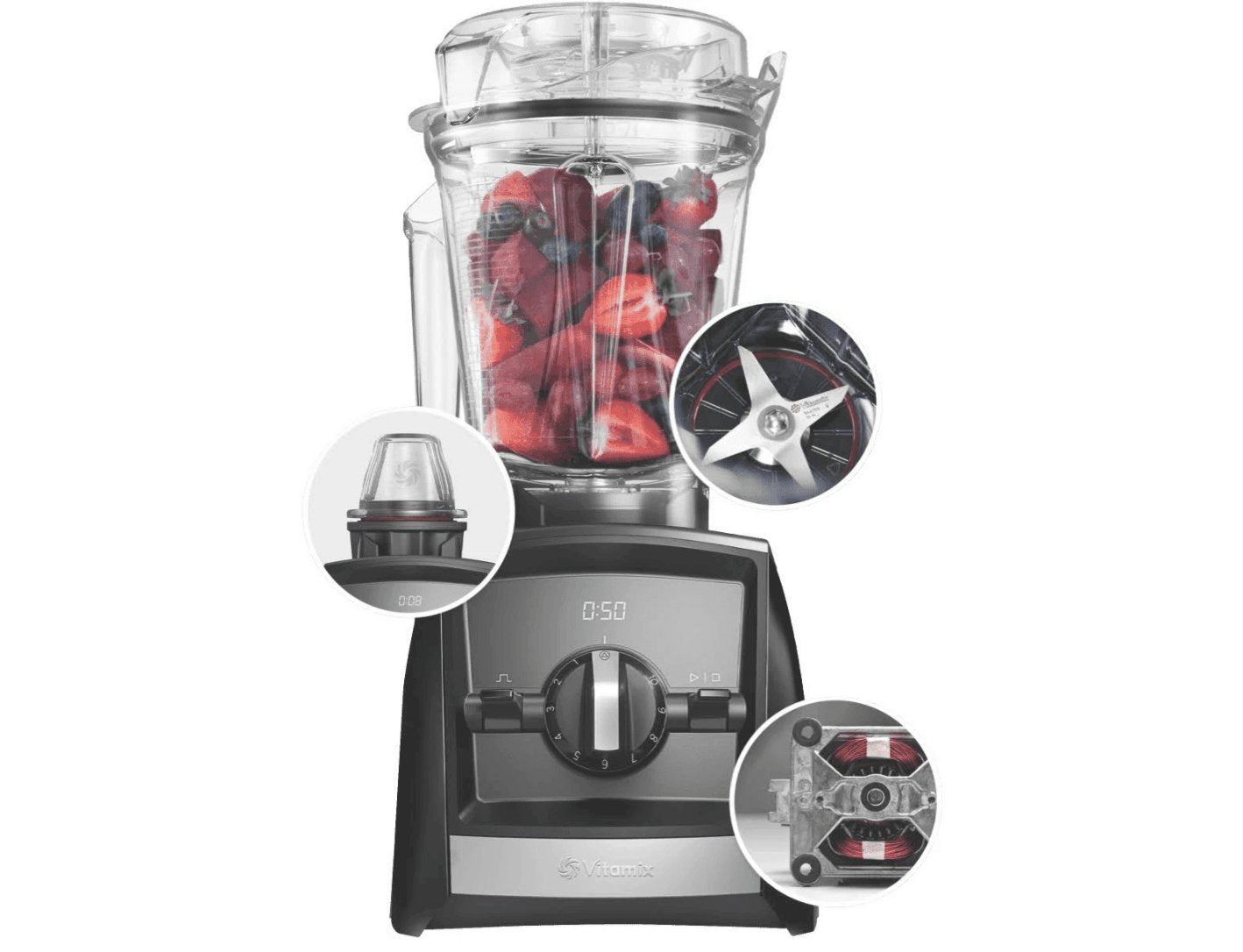 Vitamix A2300i Ascent Series Blender - Slate - Alkaline World