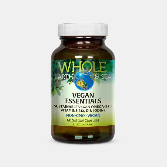 Whole Earth Sea Vegan Essentials 60C - Alkaline World