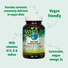 Whole Earth Sea Vegan Essentials 60C - Alkaline World